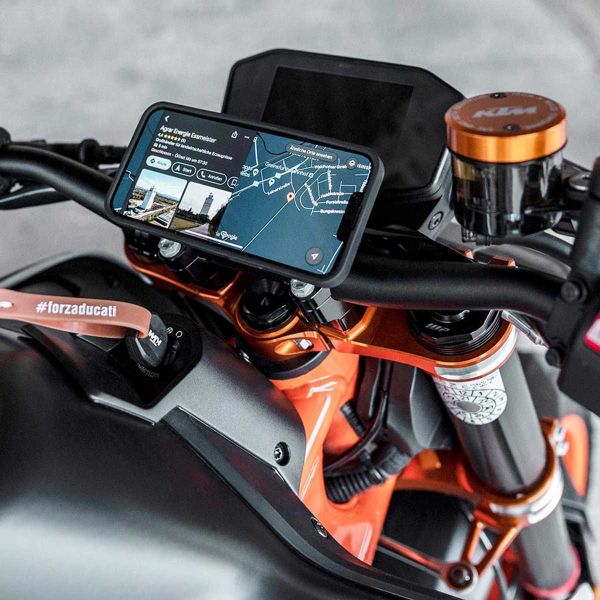 SP Connect Support de téléphone Moto Mount Pro pour vélo / scooter / moto pour coques SPC+ - Noir