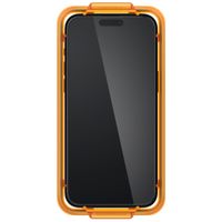 Spigen Protection d'écran en verre trempé AlignMaster Cover Apple iPhone 15