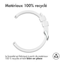 imoshion Bracelet en silicone Samsung Galaxy Watch 7 40/44 mm - Blanc