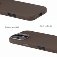 Accezz Coque arrière Mesh avec MagSafe Apple iPhone 17 - Marron