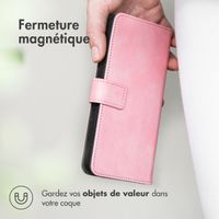 imoshion Étui de télephone portefeuille de luxe Samsung Galaxy S21 - Rose