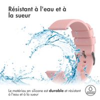 imoshion Bracelet en silicone flexible  - Connexion universelle 20 mm - Rose