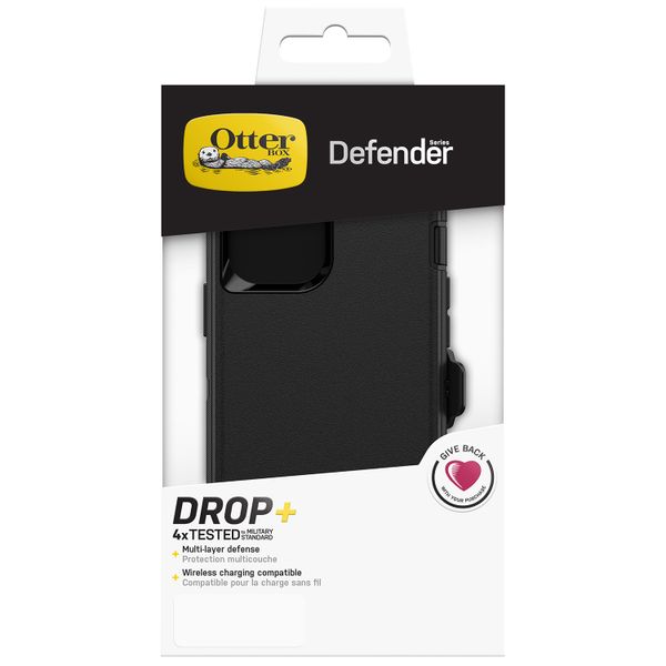 OtterBox Defender Rugged Backcover Apple iPhone 12 (Pro) - Noir
