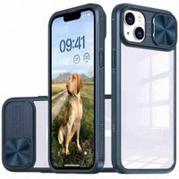 imoshion Coque arrière Camslider Apple iPhone 13 - Bleu foncé