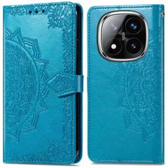 imoshion Etui de télephone Mandala Xiaomi Redmi Note 14 Pro (5G) - Turquoise