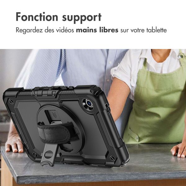 Accezz Coque arrière Defender XT Samsung Galaxy Tab A11 - Noir