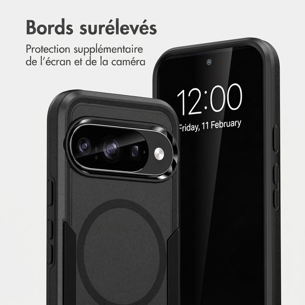 imoshion Coque arrière avec MagSafe Google Pixel 11 / 11 Pro / 10 / 10 Pro - Noir