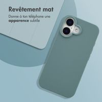 imoshion Coque Couleur Apple iPhone 16 - Pine Green