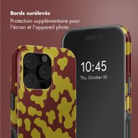 Selencia Coque arrière Vivid avec MagSafe Apple iPhone 16 Pro - Moo'd Olive Dust