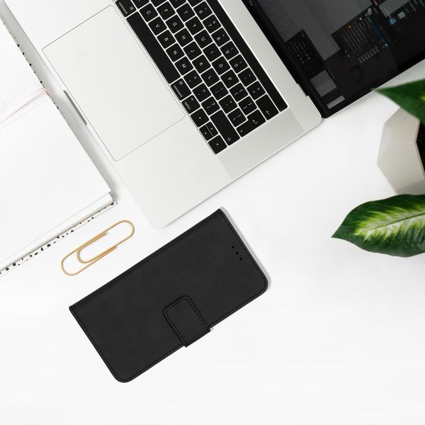 imoshion Etui de télephone luxe 2-en-1 amovible Apple iPhone 12 (Pro) - Noir