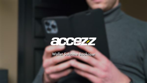 Accezz Étui de télephone Wallet Samsung Galaxy S26 FE - Noir