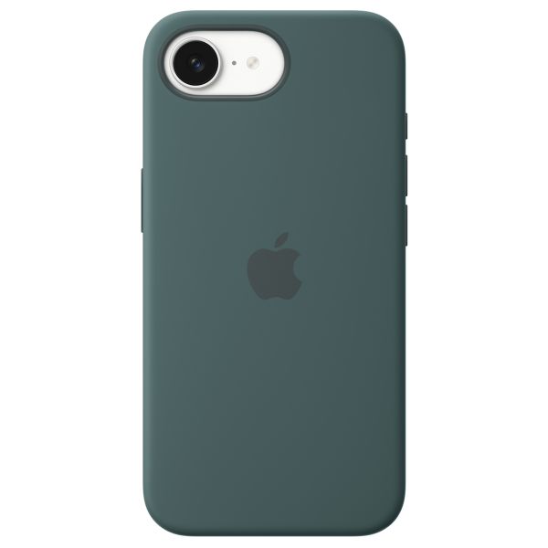 Apple Coque en silicone Apple iPhone 17e / 16e - Lake Green