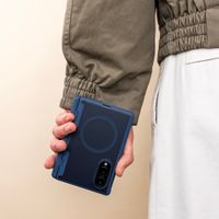 imoshion Color Guard avec MagSafe et support Samsung Galaxy Z Fold 8 - Bleu foncé