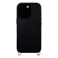Selencia Coque arrière Rivièra avec MagSafe avec crochets amovibles Apple iPhone 16 Pro Max - Velvet Black