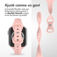 imoshion Bracelet slim en silicone Apple Watch | 38/40/41/42 mm - Retro Pink