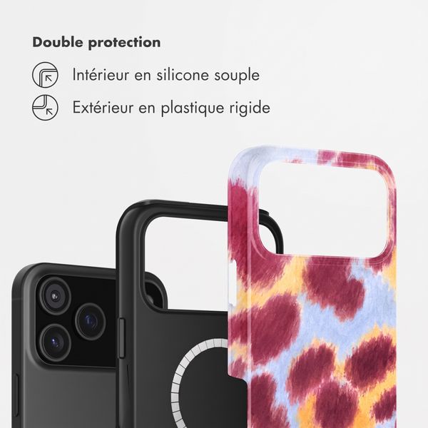 Selencia Coque arrière Vivid avec MagSafe Apple iPhone 18 Pro Max / 17 Pro Max - Rebel Crush