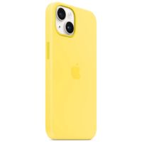 Apple Coque en silicone MagSafe Apple iPhone 14 - Canary Yellow