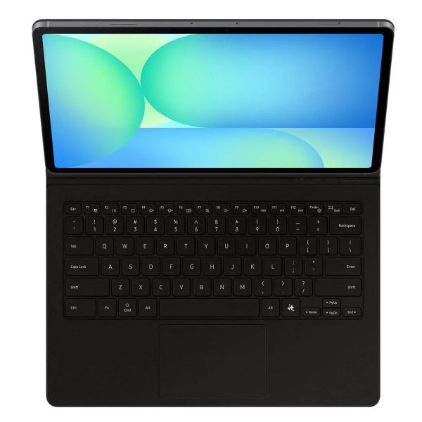 Samsung Clavier avec étui livre Samsung Galaxy Tab S10 FE Plus - QWERTY / NL - Noir