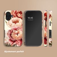 Selencia Coque arrière Vivid avec MagSafe Apple iPhone 17 - Vintage Peony