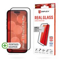 Displex Protection d'écran en verre trempé Real Glass Apple iPhone 15 Plus / 15 Pro Max / 16 Plus