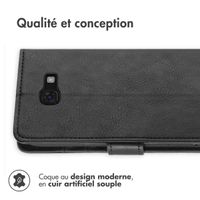 imoshion Étui de télephone portefeuille de luxe Samsung Galaxy A5 (2017) - Noir