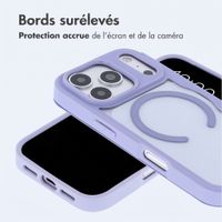 imoshion Bookcase transparente avec MagSafe Apple iPhone 18 Pro Max / 17 Pro Max - Lilas