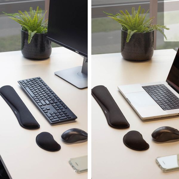 imoshion Repose-poignet ergonomique – pour clavier et souris – Noir