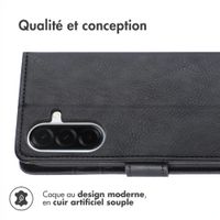 imoshion Étui de télephone portefeuille de luxe Samsung Galaxy A37 (5G) - Noir
