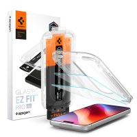 Spigen Protection d'écran en verre trempé GLAStR Privacy Applicator - lot de 2 Apple iPhone 18 Pro