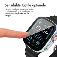 imoshion Coque rigide brillante à couverture complète Apple Watch Ultra / Ultra 2 / Ultra 3 - 49 mm - Pearlescent