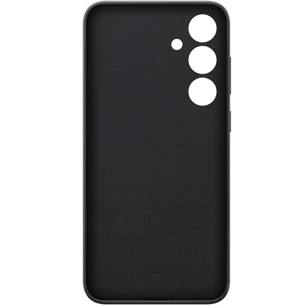 Samsung Coque originale en cuir vegan Samsung Galaxy S24 Plus - Noir