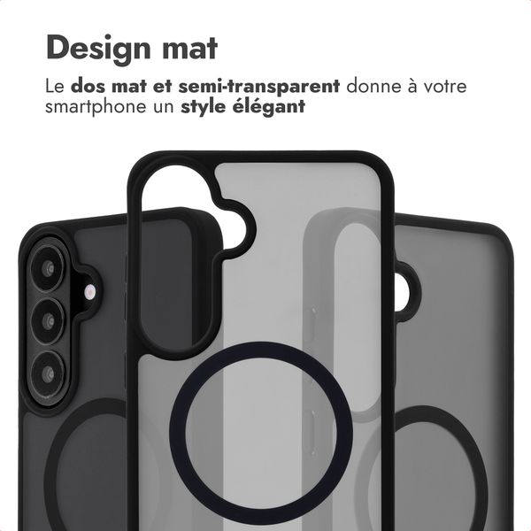 imoshion Coque Color Guard avec MagSafe Samsung Galaxy S26 FE / S25 FE - Noir
