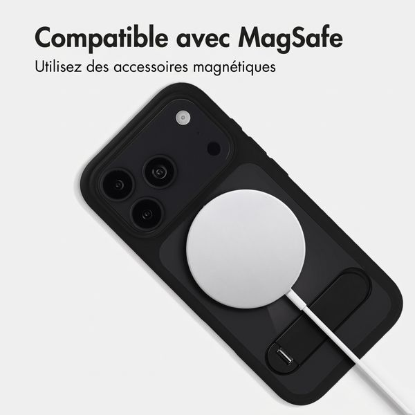 Accezz Coque arrière Hold avec MagSafe Apple iPhone 18 Pro / 17 Pro - Black