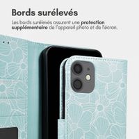 imoshion Étui de télephone portefeuille Design Apple iPhone 12 (Pro) - Botanica