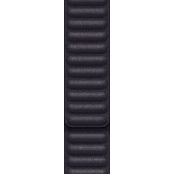 Apple Bracelet Leather Link Apple Watch | 44/45/46/49 mm - Taille M/L - Ink