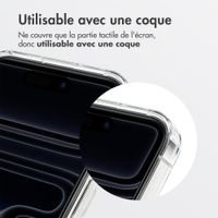 Accezz Protection d'écran en verre trempé avec filtre de confidentialité + Applicateur Apple iPhone 17 Pro