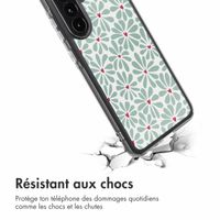 imoshion Coque Design Samsung Galaxy A36 - Bloom Love Sage Green