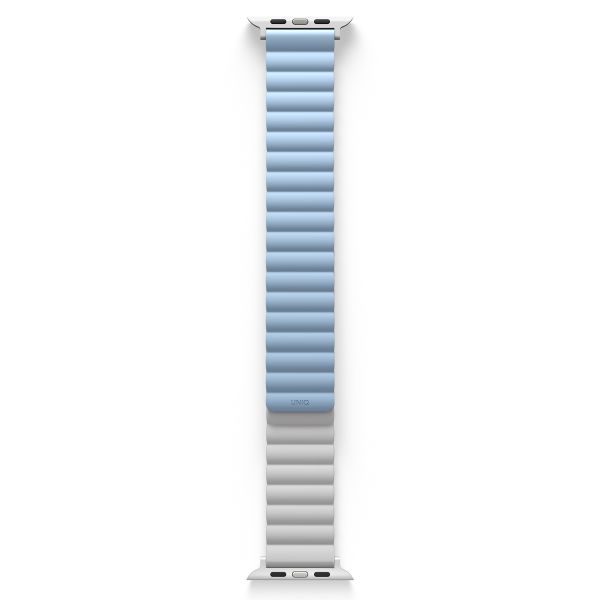 Uniq Bracelet Revix réversible Apple Watch | 44/45/46/49 mm - Arctic (White/Blue)