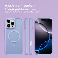 imoshion Coque Color Guard avec MagSafe Apple iPhone 16 Pro Max - Lilas