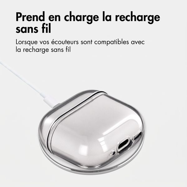 imoshion Coque souple Clear Apple AirPods 5 / 4 - Smokey Black