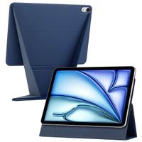 Accezz High Stand tablet case Apple iPad Air 11 pouces (2026) M4 / (2025) M3 / (2024) M2 / Air 5 (2022) / Air 4 (2020) - Bleu foncé