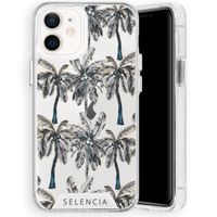 Selencia Coque très protectrice Zarya Fashion Apple iPhone 12 Mini - Palmtree