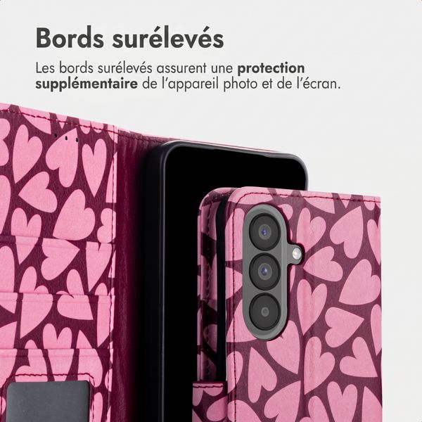 imoshion Étui de télephone portefeuille Design Samsung Galaxy A57 (5G) - Hearty Blush