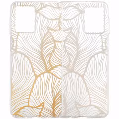 imoshion Coque Design Motorola Moto G54 - Golden Leaves Transparent