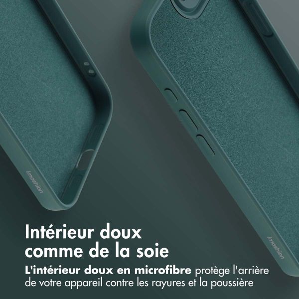 imoshion Coque Couleur avec MagSafe Apple iPhone 17e / 16e - Vert foncé