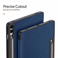 Dux Ducis Coque tablette Domo Samsung Galaxy Tab S10 Plus / Tab S9 FE Plus / Tab S9 Plus - Bleu foncé