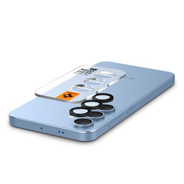 Spigen Optik Pro EZ Fit Lens Protector - Protection d'objectif de caméra (lot de 2) Samsung Galaxy S25 Plus