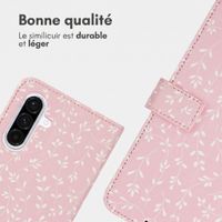 imoshion Étui de télephone portefeuille Design Samsung Galaxy A36 - Pink Bazaar Flowers
