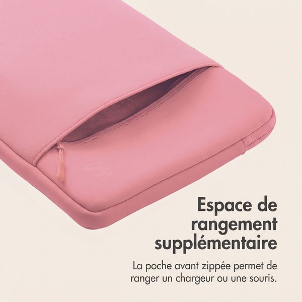 imoshion Pochette ordinateur avec compartiment 13 pouces - Candy Pink