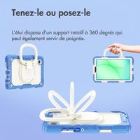 imoshion Coque tablette kidsproof Rugged Samsung Galaxy Tab A11 Plus / A9 Plus - Bleu